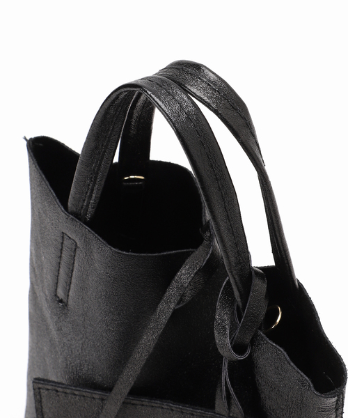 LE TALON（ルタロン）の「MILLELA FIRENZE/ミレッラ METALLIC MINI TOTE（トートバッグ・レディース・ブラック/シルバー/ゴールド・FREE）」の15枚目の写真