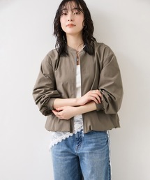 VIS | ボリュームバルーンブルゾン/UVケア・イージーケア(ブルゾン)