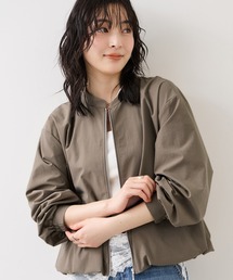 VIS（ビス）の「ボリュームバルーンブルゾン/UVケア・イージーケア（ブルゾン）」