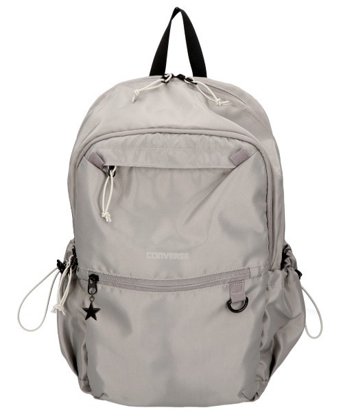 CONVERSE(コンバース)の「【CONVERSE/コンバース】TOWN CRUISE BACKPACK / 都会的バックパック(バックパック/リュック・レディース・ベージュ/グレー/ブラック・FREE)」の3枚目の写真