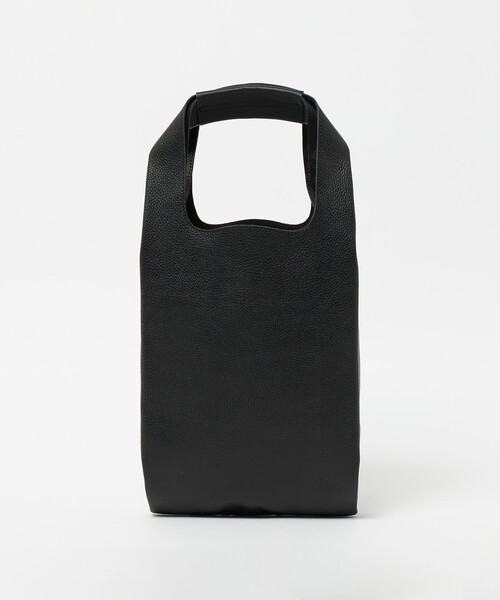 BEAUTY&YOUTH UNITED ARROWS(ビューティーアンドユースユナイテッドアローズ)の「スタンダード レザー ショップ バッグ ミニ(トートバッグ・メンズ・ブラック・FREE)」の4枚目の写真