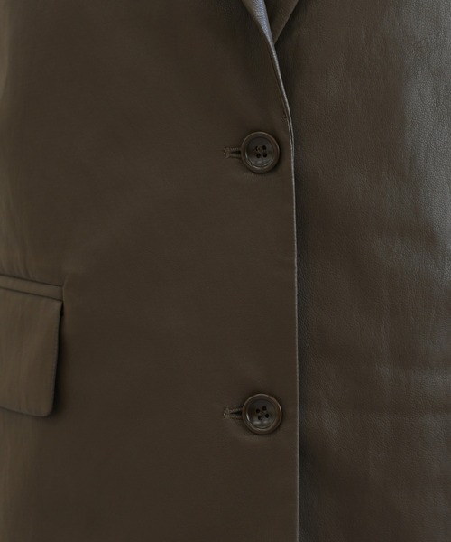 31 Sons de mode（トランテアン　ソン　ドゥ　モード）の「一部店舗限定 シングルテーラードジャケット（テーラードジャケット・レディース・ブラウン・ﾌﾘ-）」の21枚目の写真