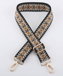 Per sist ence（パーシエンス）の「ジャガード柄 付け替えショルダーストラップ（バッグ用）（ショルダーバッグ）」