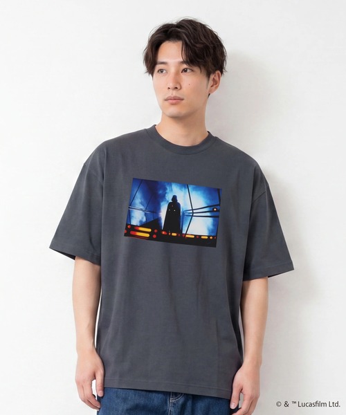 JAM & LINK(ジャムアンドリンク)の「〈スター・ウォーズ〉半袖Tシャツ(大人)(Tシャツ/カットソー・メンズ・チャコール/ブラウン/ブラック・LARGE/MEDIUM)」の2枚目の写真