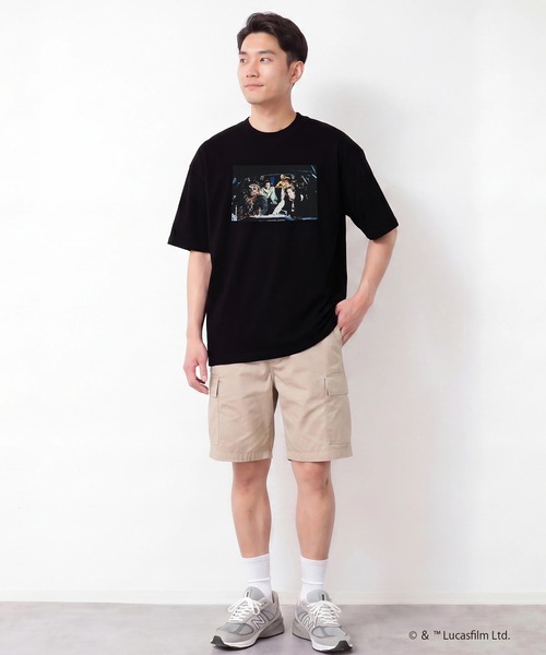 JAM & LINK(ジャムアンドリンク)の「〈スター・ウォーズ〉半袖Tシャツ(大人)(Tシャツ/カットソー・メンズ・チャコール/ブラウン/ブラック・LARGE/MEDIUM)」の4枚目の写真