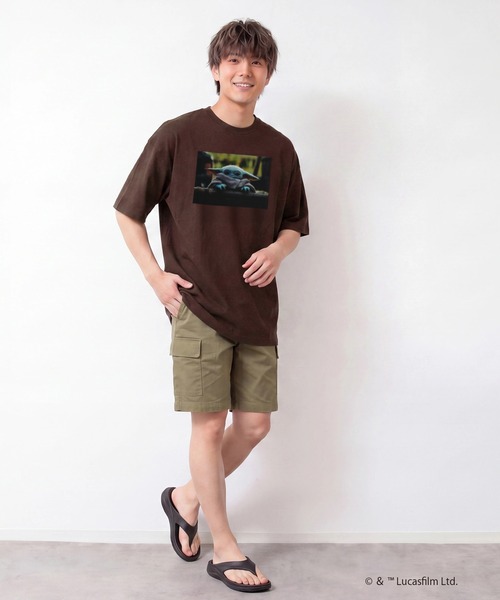 JAM & LINK(ジャムアンドリンク)の「〈スター・ウォーズ〉半袖Tシャツ(大人)(Tシャツ/カットソー・メンズ・チャコール/ブラウン/ブラック・LARGE/MEDIUM)」の10枚目の写真