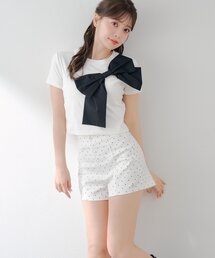 チャーム付きコンパクトショートパンツ