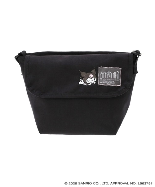 Manhattan Portage（マンハッタンポーテージ）の「NYLON MESSENGER BAG (XS) BP W/DIV MGNT 500D CORDURA KRM（メッセンジャーバッグ・レディース・ブラック・X-SMALL）」の2枚目の写真