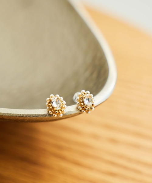 GLOBAL WORK（グローバルワーク）の「菅谷梨沙子さんコラボ/プチパールピアス/643341（ピアス（両耳用）・レディース・シルバー/ゴールド・FREE）」の8枚目の写真