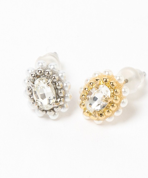 GLOBAL WORK（グローバルワーク）の「菅谷梨沙子さんコラボ/プチパールピアス/643341（ピアス（両耳用）・レディース・シルバー/ゴールド・FREE）」の12枚目の写真