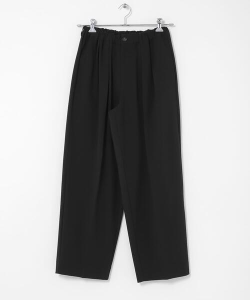 SENSE OF PLACE by URBAN RESEARCH(センスオブプレイスバイアーバンリサーチ)の「『イージーケア』カラー2タックワイドテーパードパンツ(その他パンツ・メンズ・チャコールグレー/ライトベージュ/ブラック・LARGE/MEDIUM)」の17枚目の写真