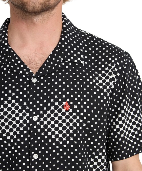 VOLCOM(ボルコム)の「VOLCOM/ボルコム メンズ 半袖シャツ V_A0412514(シャツ/ブラウス・メンズ・グレイッシュブルー/ブラック・L/M)」の10枚目の写真