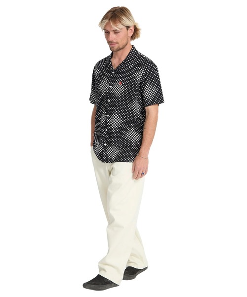 VOLCOM(ボルコム)の「VOLCOM/ボルコム メンズ 半袖シャツ V_A0412514(シャツ/ブラウス・メンズ・グレイッシュブルー/ブラック・L/M)」の9枚目の写真