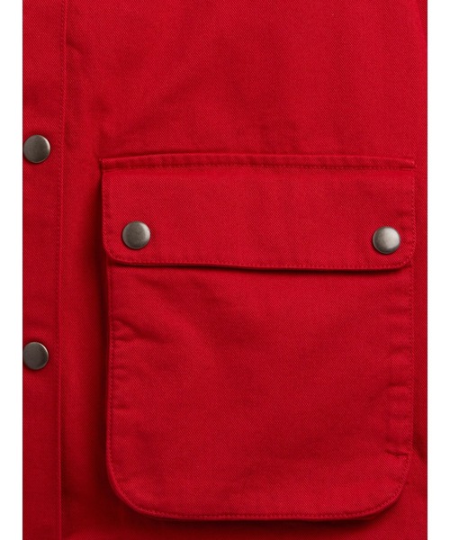 GAP（ギャップ）の「オーバーサイズ チョアジャケット（その他アウター・レディース・レッド・XS/S/M/L/XXS）」の2枚目の写真