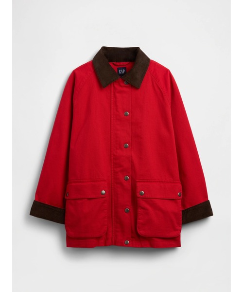 GAP（ギャップ）の「オーバーサイズ チョアジャケット（その他アウター・レディース・レッド・XS/S/M/L/XXS）」の5枚目の写真