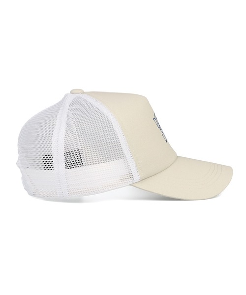 The DUFFER of ST.GEORGE(ザダファーオブセントジョージ)の「〔BLACK LABEL〕90’S LOGO MESH CAP:90sロゴ メッシュ キャップ(キャップ・メンズ・ブラック/グレイッシュベージュ・F)」の6枚目の写真