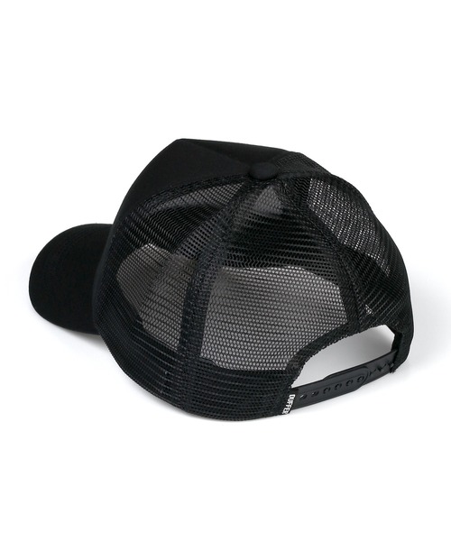 The DUFFER of ST.GEORGE(ザダファーオブセントジョージ)の「〔BLACK LABEL〕90’S LOGO MESH CAP:90sロゴ メッシュ キャップ(キャップ・メンズ・ブラック/グレイッシュベージュ・F)」の7枚目の写真