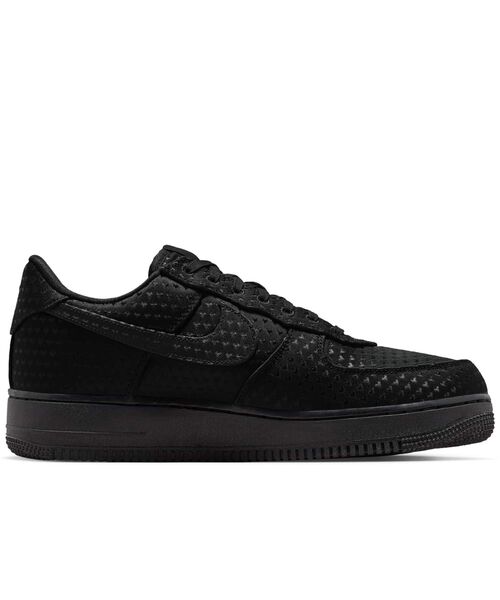 NIKE(ナイキ)の「ナイキ エア フォース 1 レトロ メンズシューズ / Nike Air Force 1 Retro Men's Shoes IB6836-001 Black(スニーカー・メンズ・ブラック・30/29.5/29/28.5/28/27.5/27/26.5/26/25.5/25/24.5/24)」の3枚目の写真