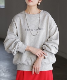 立体シリコンプリント ロゴスウェット