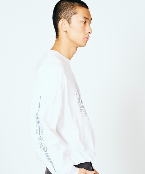 JERZEES(ジャージーズ)の「JERZEES / ジャージーズ FREE-MASONRY LS TEE(Tシャツ/カットソー・メンズ・ホワイト/ブラック系1・MEDIUM/LARGE/X-LARGE)」の1枚目の写真