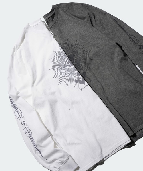 JERZEES(ジャージーズ)の「JERZEES / ジャージーズ FREE-MASONRY LS TEE(Tシャツ/カットソー・メンズ・ホワイト/ブラック系1・MEDIUM/LARGE/X-LARGE)」の8枚目の写真