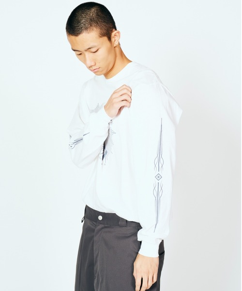 JERZEES(ジャージーズ)の「JERZEES / ジャージーズ FREE-MASONRY LS TEE(Tシャツ/カットソー・メンズ・ホワイト/ブラック系1・MEDIUM/LARGE/X-LARGE)」の22枚目の写真