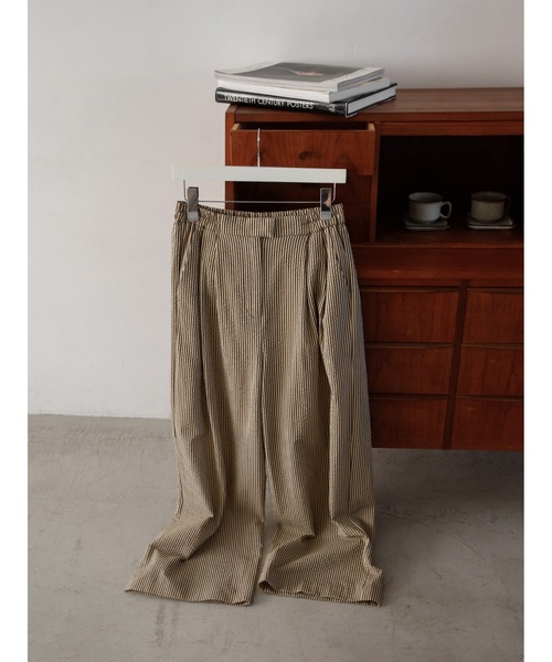 Katrin TOKYO(カトリーントーキョー)の「pajama slacks(その他パンツ・レディース・ブルー/ブラウン・S/M/XS-Short/XS-Regular)」の4枚目の写真