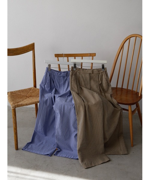 Katrin TOKYO(カトリーントーキョー)の「pajama slacks(その他パンツ・レディース・ブルー/ブラウン・S/M/XS-Short/XS-Regular)」の7枚目の写真