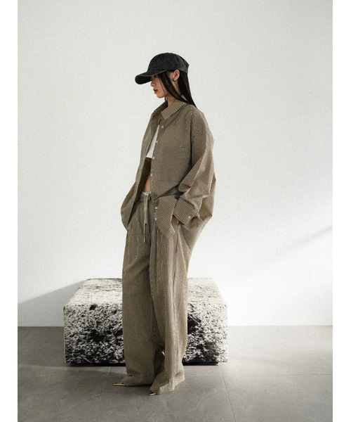 Katrin TOKYO(カトリーントーキョー)の「pajama slacks(その他パンツ・レディース・ブルー/ブラウン・S/M/XS-Short/XS-Regular)」の8枚目の写真