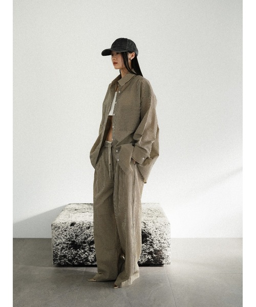 Katrin TOKYO(カトリーントーキョー)の「pajama slacks(その他パンツ・レディース・ブルー/ブラウン・S/M/XS-Short/XS-Regular)」の9枚目の写真