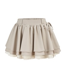 ANDWANG｜アンドワンのスカート（ベージュ系・リボン）通販 - ZOZOTOWN