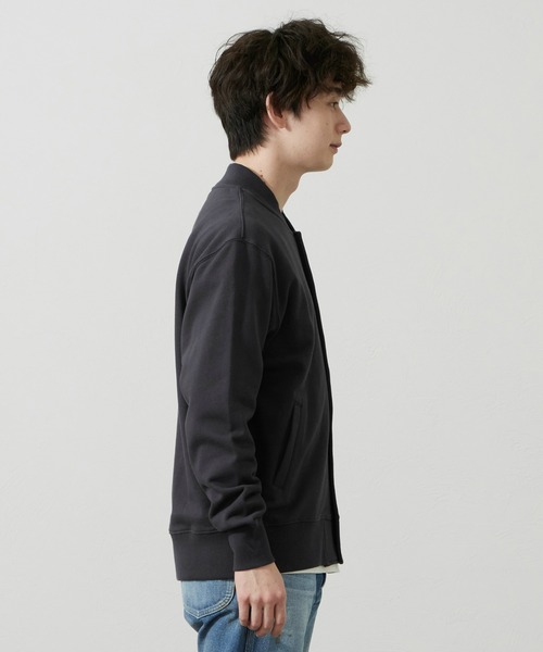 Lee(リー)の「Lee/リー スウェット ジャケット(スウェット・メンズ・アイボリー/ネイビー・SMALL/MEDIUM/LARGE/X-LARGE)」の5枚目の写真