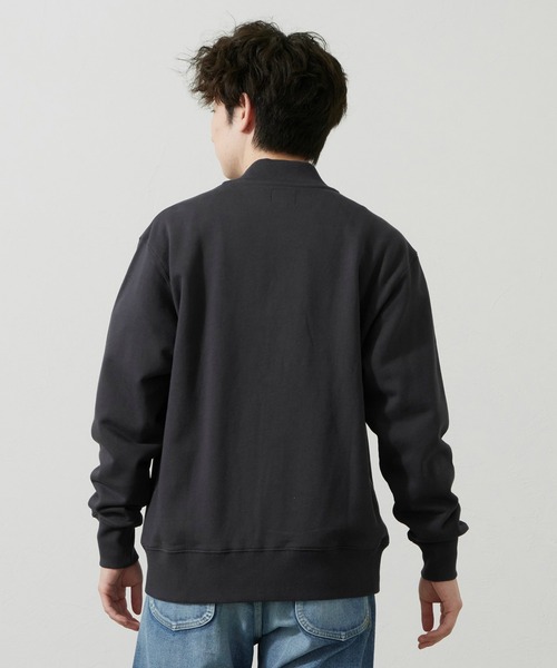 Lee(リー)の「Lee/リー スウェット ジャケット(スウェット・メンズ・アイボリー/ネイビー・SMALL/MEDIUM/LARGE/X-LARGE)」の6枚目の写真