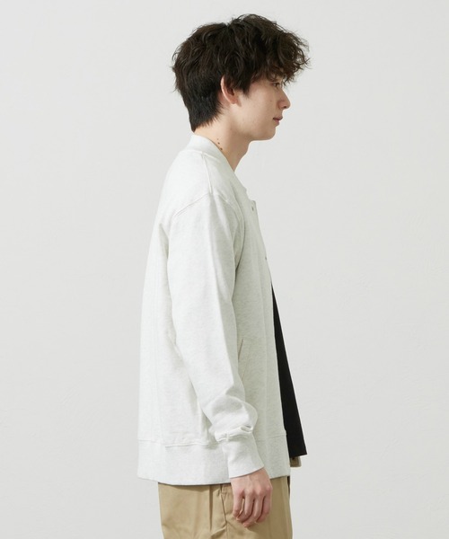 Lee(リー)の「Lee/リー スウェット ジャケット(スウェット・メンズ・アイボリー/ネイビー・SMALL/MEDIUM/LARGE/X-LARGE)」の16枚目の写真