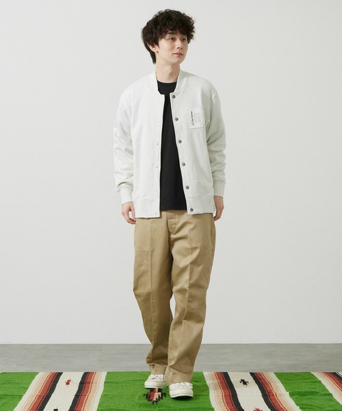 Lee(リー)の「Lee/リー スウェット ジャケット(スウェット・メンズ・アイボリー/ネイビー・SMALL/MEDIUM/LARGE/X-LARGE)」の21枚目の写真