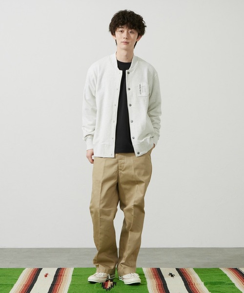 Lee(リー)の「Lee/リー スウェット ジャケット(スウェット・メンズ・アイボリー/ネイビー・SMALL/MEDIUM/LARGE/X-LARGE)」の22枚目の写真
