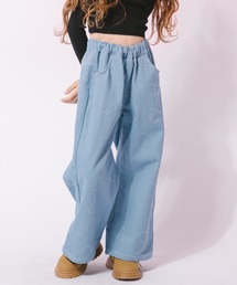 URBAN CHERRY（アーバンチェリー）の「ハートフリンジストレートデニムパンツ（デニムパンツ）」