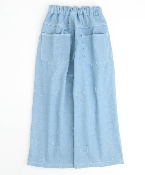 URBAN CHERRY（アーバンチェリー）の「ハートフリンジストレートデニムパンツ（デニムパンツ・キッズ・ブラック/ブルー/ライトブルー・140cm/130cm/120cm/150cm/110cm）」の18枚目の写真