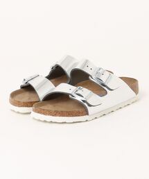 BIRKENSTOCK | ビルケンシュトック Arizona SFB Metallic Silver 1005961 アリゾナ ソフトフットベッド メタリックシルバー 【Narrow幅】(サンダル)