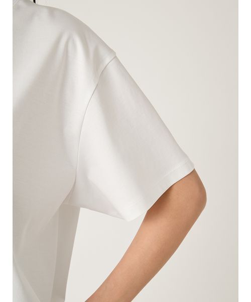 FRAY I.D(フレイアイディー)の「オーバーサイズフォトプリントTシャツ(Tシャツ/カットソー・レディース・イエロー/グリーン/ピンク・F)」の9枚目の写真
