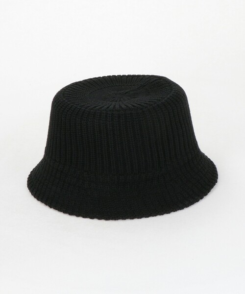 green label relaxing（グリーンレーベルリラクシング）の「GLR ニット バケット ハット（ハット・メンズ・モカ/ブラック・FREE）」の10枚目の写真