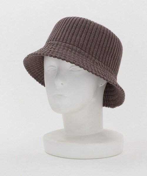green label relaxing（グリーンレーベルリラクシング）の「GLR ニット バケット ハット（ハット・メンズ・モカ/ブラック・FREE）」の14枚目の写真