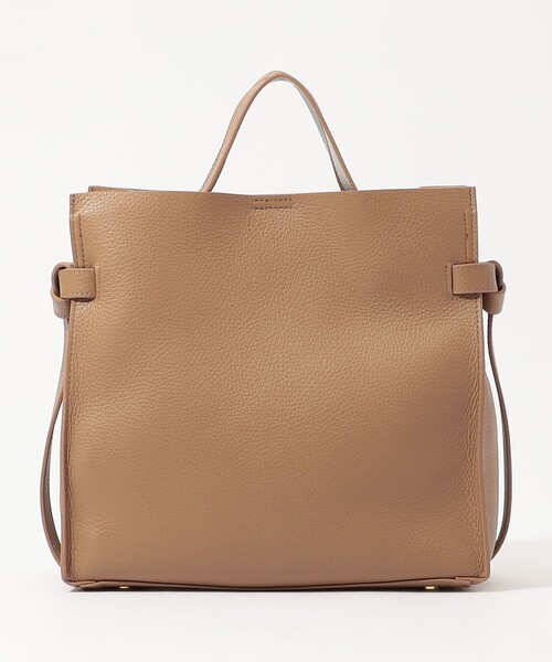 VIOLAd'ORO(ヴィオラドーロ)の「VIOLAd'ORO TRERO サイドベルト トートバッグ(トートバッグ・レディース・ベージュ/ブラック・FREE)」の5枚目の写真