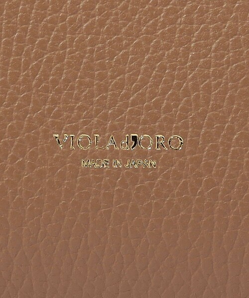 VIOLAd'ORO(ヴィオラドーロ)の「VIOLAd'ORO TRERO サイドベルト トートバッグ(トートバッグ・レディース・ベージュ/ブラック・FREE)」の9枚目の写真