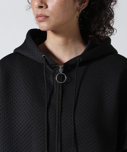 ROBES&CONFECTIONS(ローブスコンフェクションズ)の「Robes & Confections(ローブス&コンフェクションズ)別注パンチングパーカー(パーカー・レディース・グレー/ブラック/ホワイト・1)」の16枚目の写真