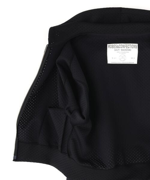 ROBES&CONFECTIONS(ローブスコンフェクションズ)の「Robes & Confections(ローブス&コンフェクションズ)別注パンチングパーカー(パーカー・レディース・グレー/ブラック/ホワイト・1)」の21枚目の写真