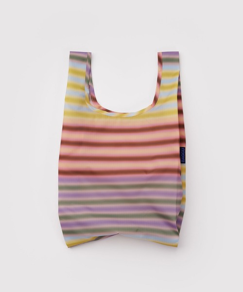 BAGGU(バグー)の「BABY BAGGU 629.グラデーションストライプ(エコバッグ/サブバッグ・レディース・その他・FREE)」の2枚目の写真