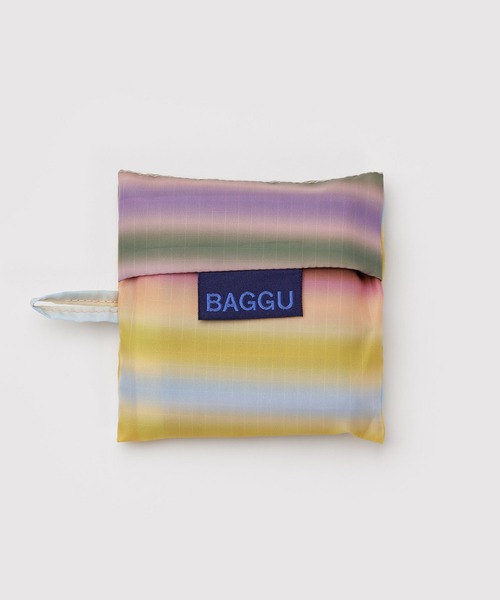 BAGGU(バグー)の「BABY BAGGU 629.グラデーションストライプ(エコバッグ/サブバッグ・レディース・その他・FREE)」の3枚目の写真