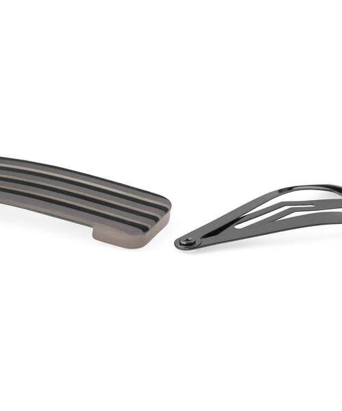 ANEMONE（アネモネ）の「マルチボーダースリーピン[2個セット]（その他ヘアアクセサリー・レディース・ピンク/ブラック/ブルー・FREE）」の7枚目の写真