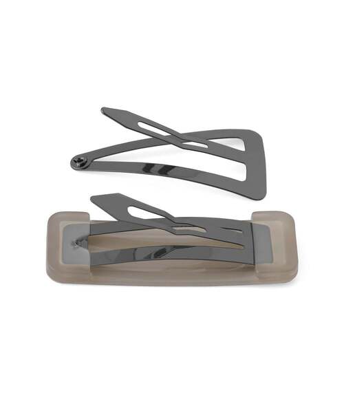 ANEMONE（アネモネ）の「マルチボーダースリーピン[2個セット]（その他ヘアアクセサリー・レディース・ピンク/ブラック/ブルー・FREE）」の8枚目の写真